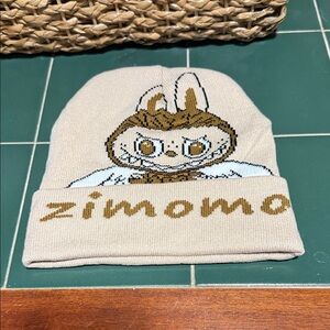 Brown & Tan Labubu Stocking Cap